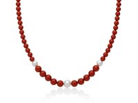 Collana Miluna Donna Terra E Mare in Corallo PCL6694